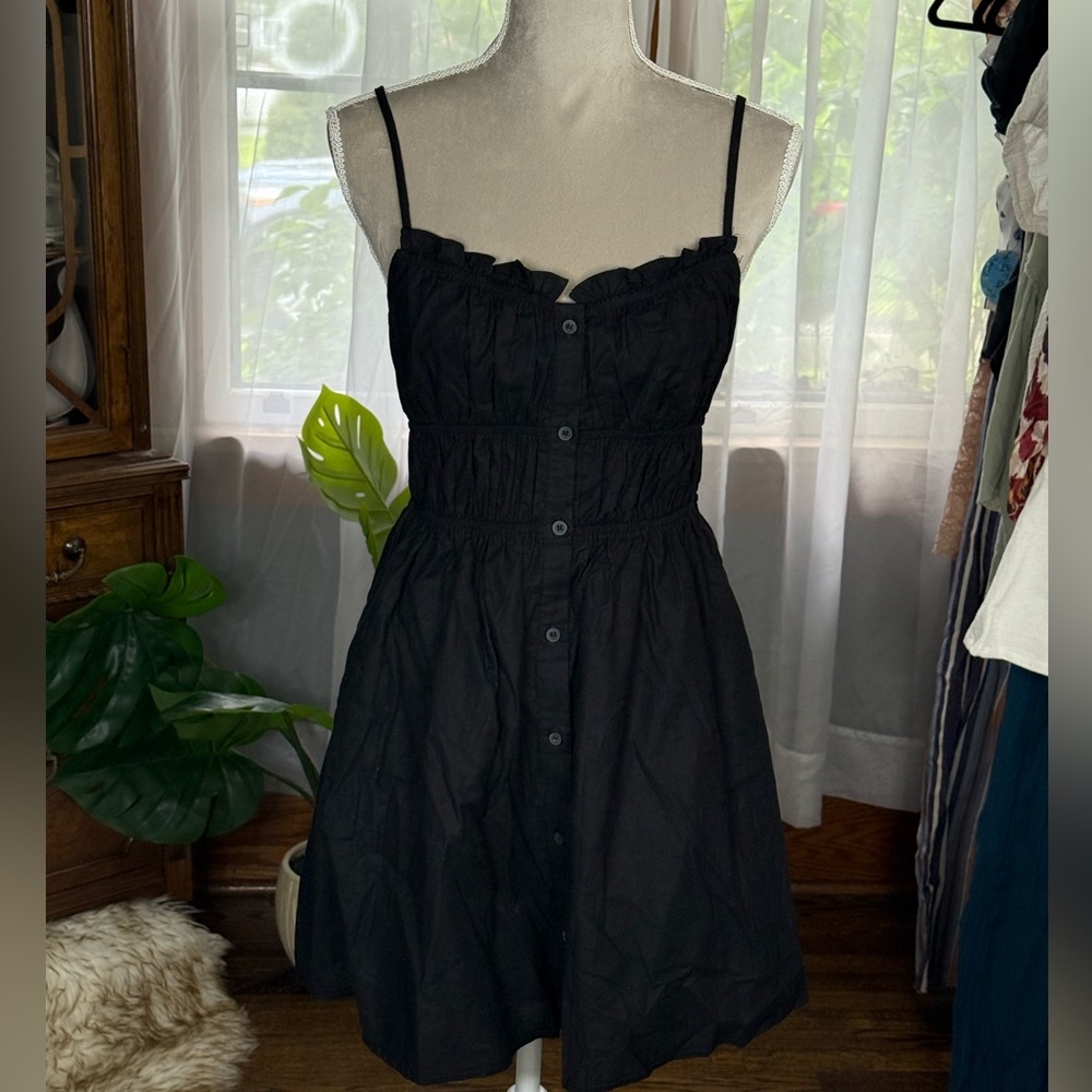 ☀️SUMMER CLEARANCE SALE☀️ Petal & Pup Black Sleeveless Mini Dress